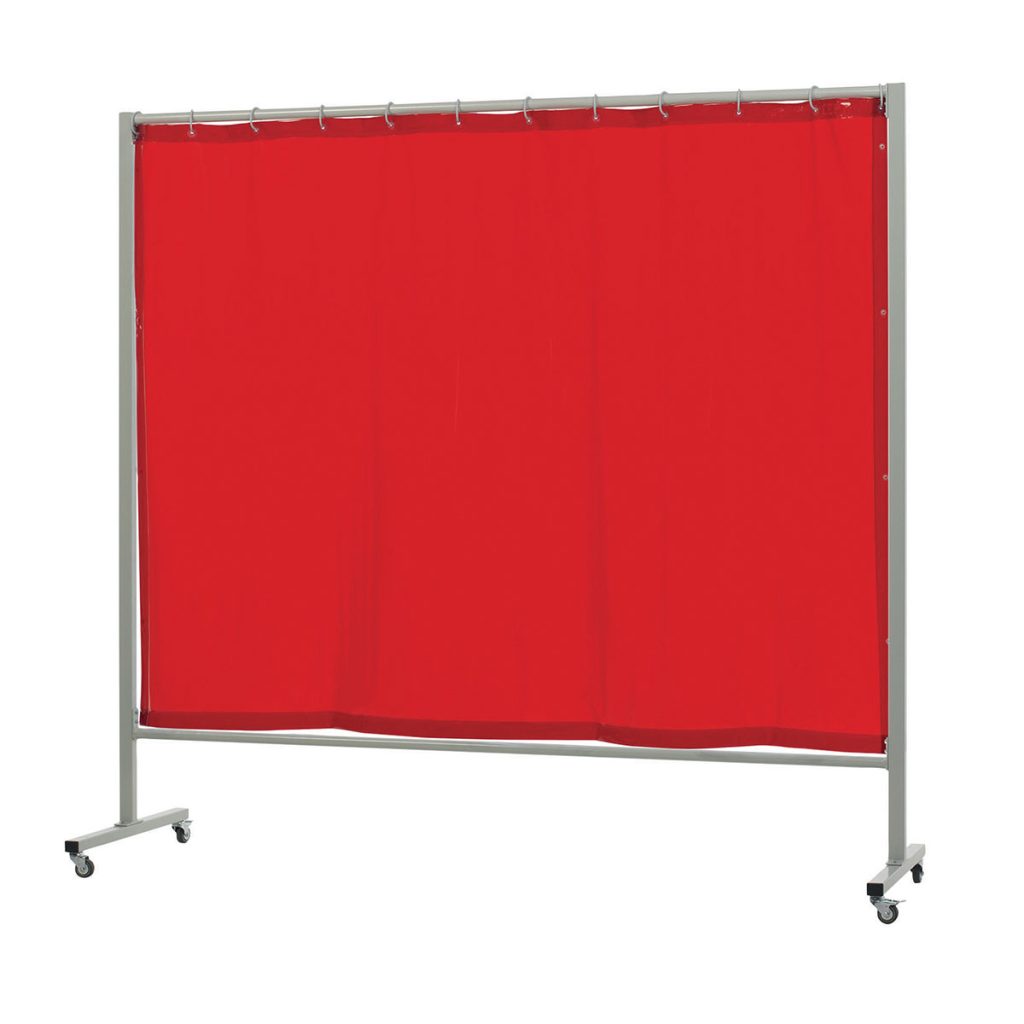 Gys Orange Welding Curtain Opti 215.O On Wheels 2X2.15M